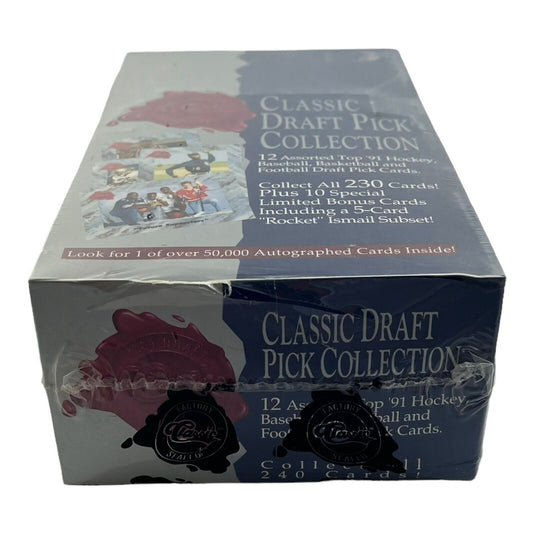 1991 Classic Four Sport Sealed 36 Pack Wax Box