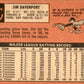 1969 Topps #102 Jim Davenport San Francisco Giants GD