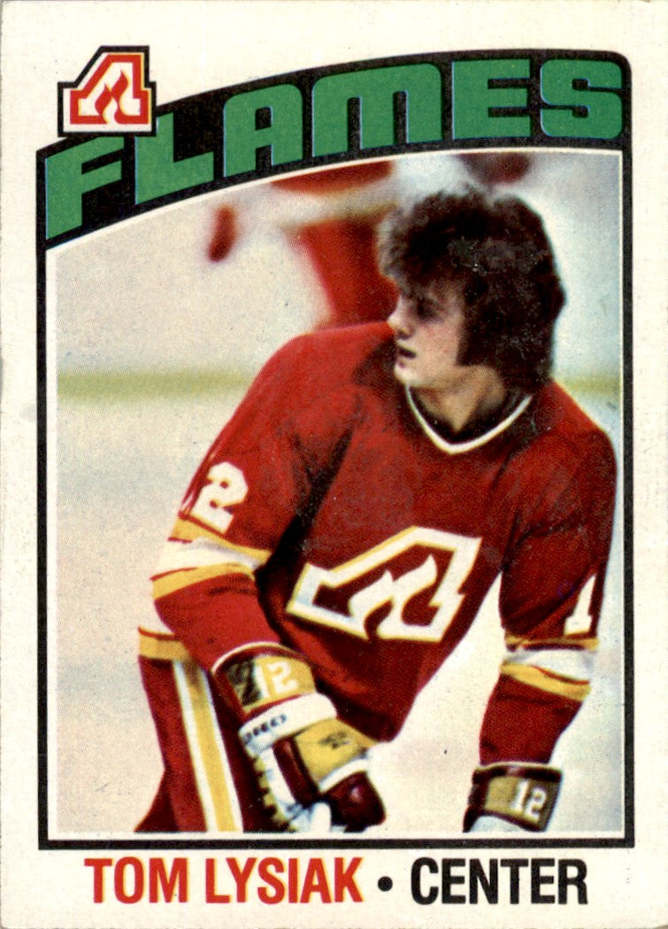 1976 Topps #174 Tom Lysiak Atlanta Flames VG