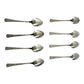 (8) Wm. A Rogers Silverplate 7 Inch Spoons 1930's