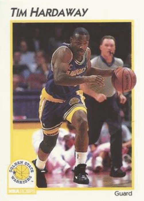 1991-92 Hoops McDonald's Basketball 14 Tim Hardaway