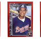 (3) 1992 Legends #39 David Justice Baseball Card Lot Atlanta Braves