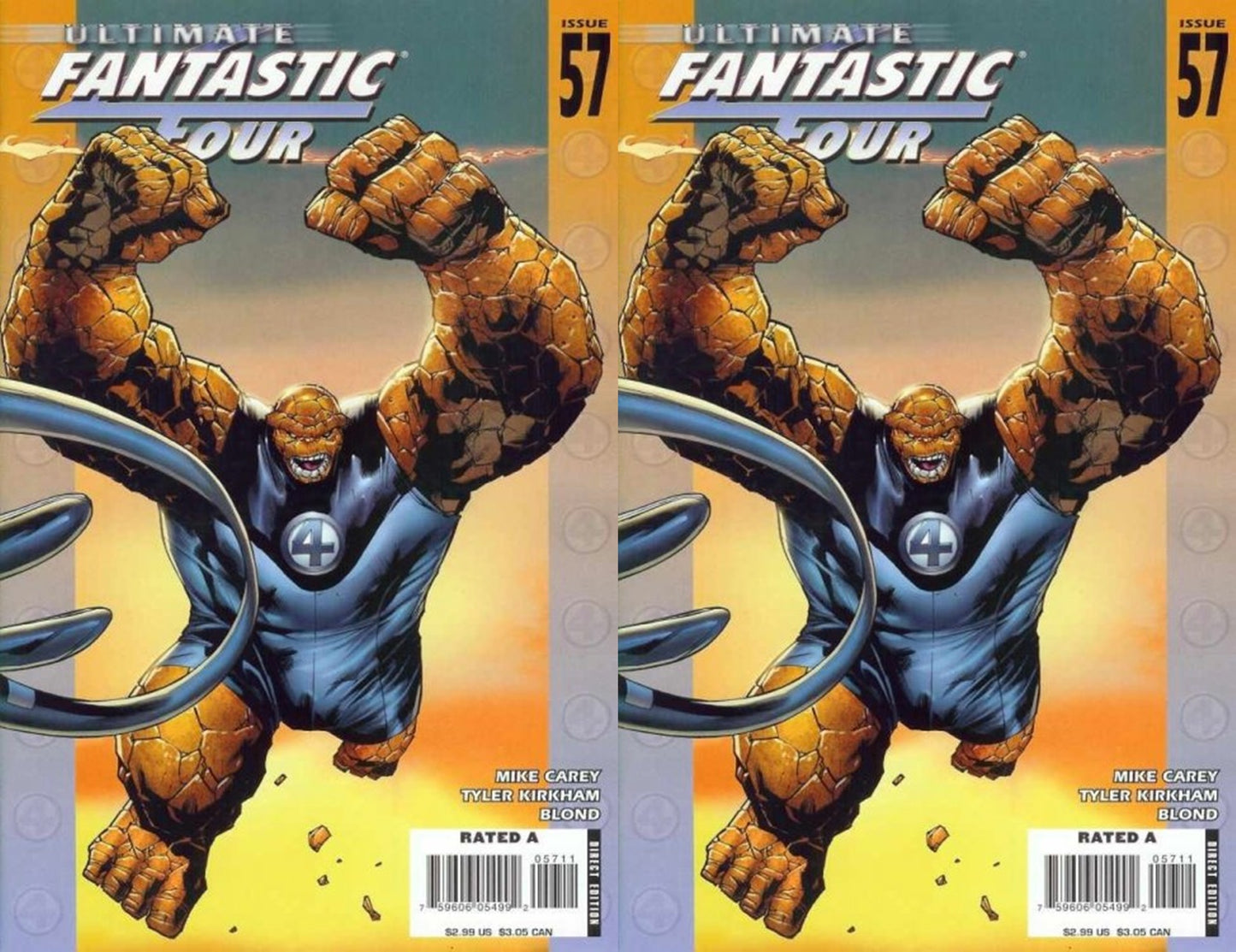 Ultimate Fantastic Four #57 (2003-2009) Marvel Comics - 2 Comics