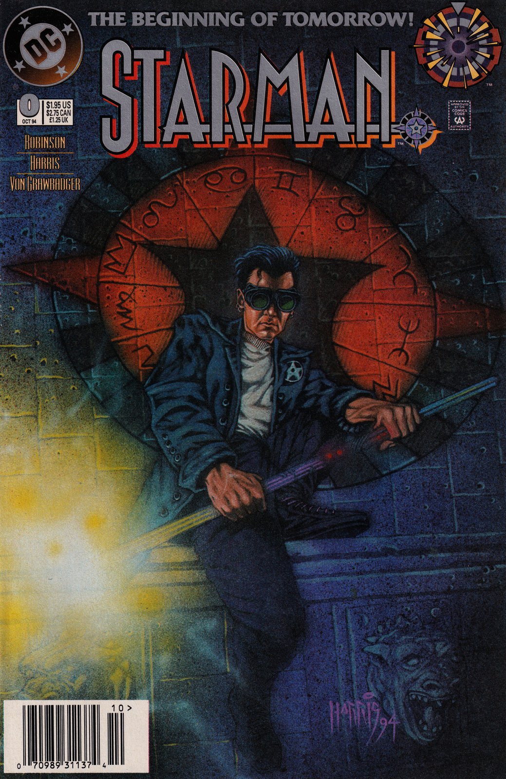 Starman #0 Newsstand Cover (1994-2010) DC Comics