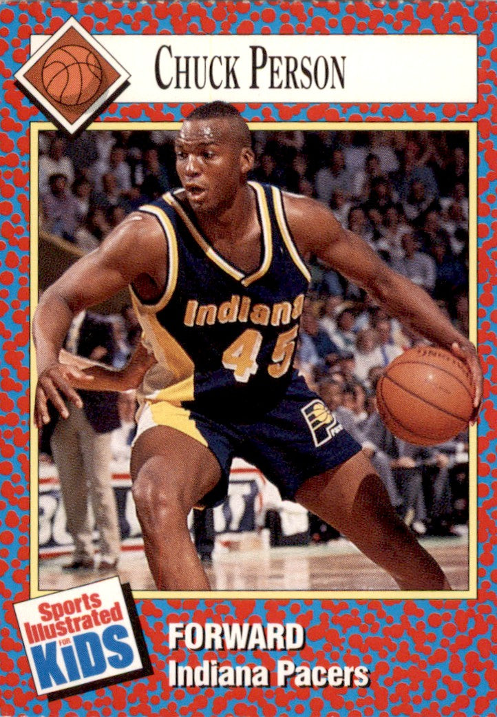 1991 Sports Illustrated for Kids #307 Chuck Person Indiana Pacers