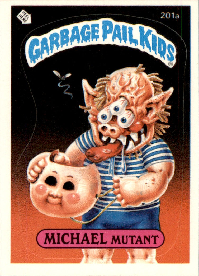 1986 Garbage Pail Kids Series 5 #201A Michael Mutant NM