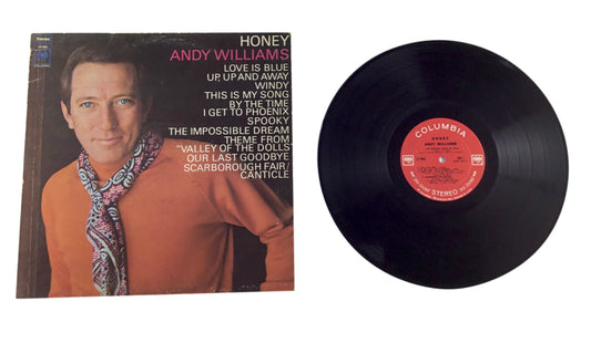 Andy Williams Honey Vinyl LP Columbia 1968
