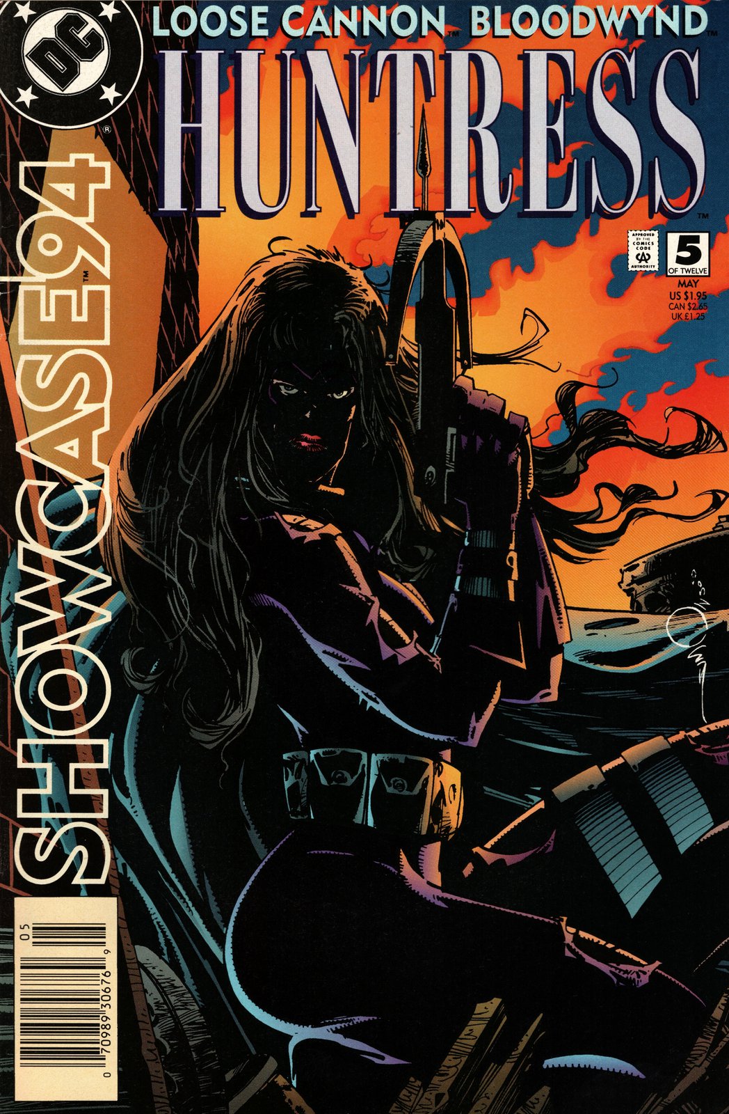 Showcase '94 #5 Newsstand Cover (1994) DC