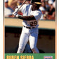 1993 Duracell Power Players II #6 Ruben Sierra Oakland Athletics