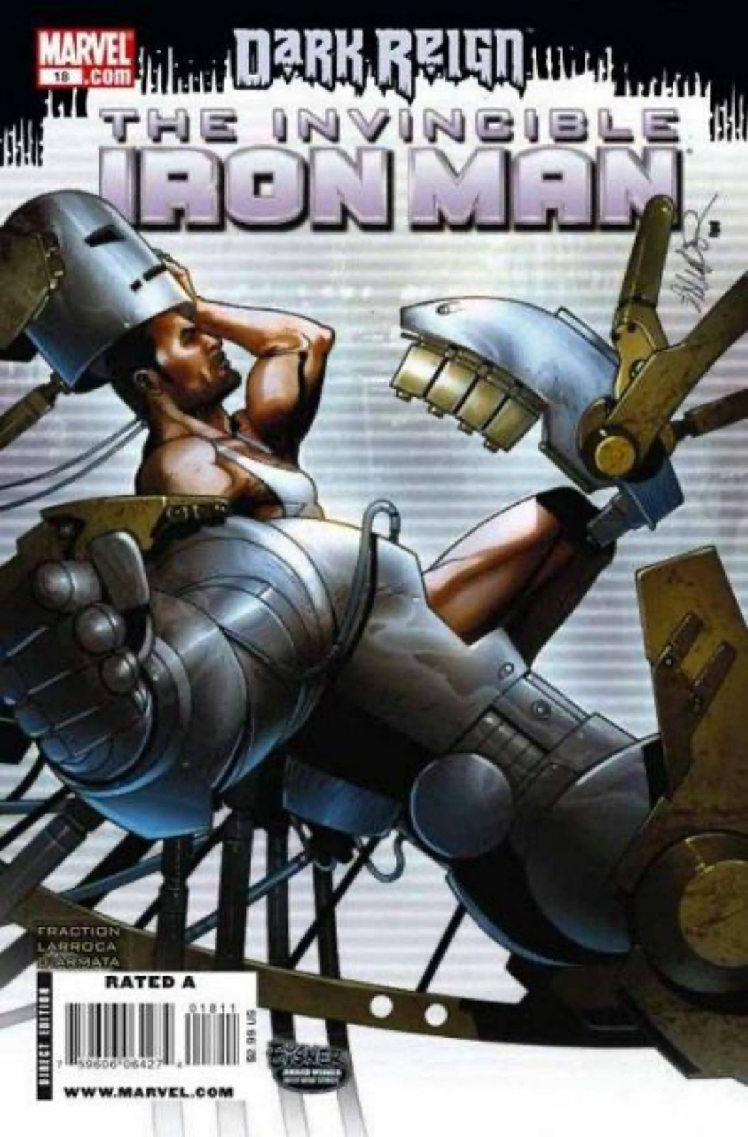 Invincible Iron Man #18 (2008-2012) Marvel Comics