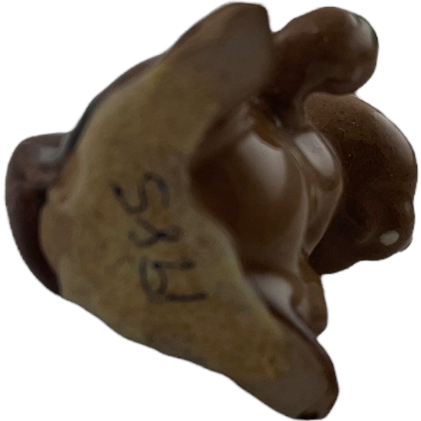 Brown Chipmunk 1 Inch Vintage Ceramic Figurine
