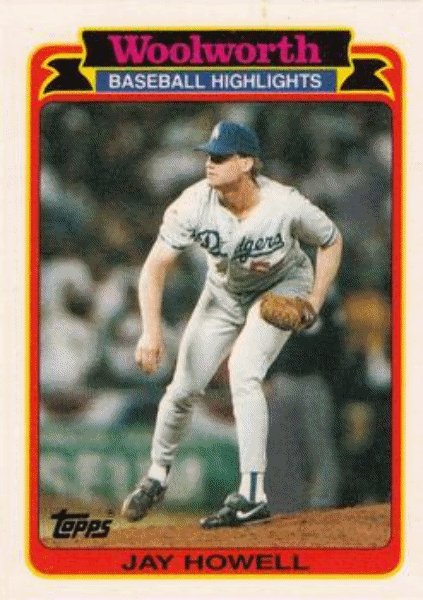 1989 Topps Woolworth Baseball Highlights Baseball 30 Jay Howell