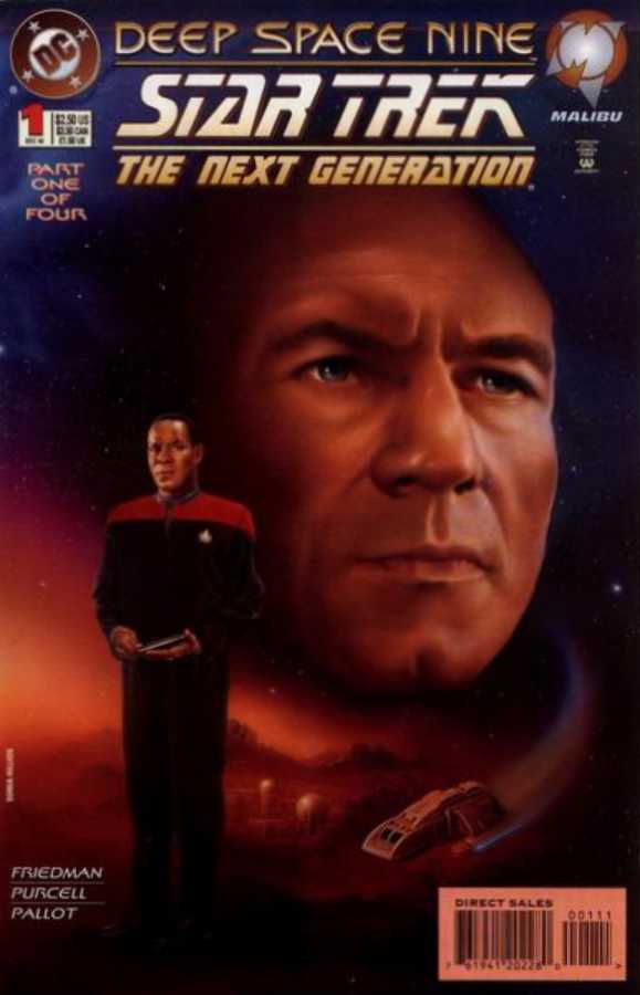 Star Trek: The Next Generation / Star Trek: Deep Space Nine #1 (1994-1995) DC