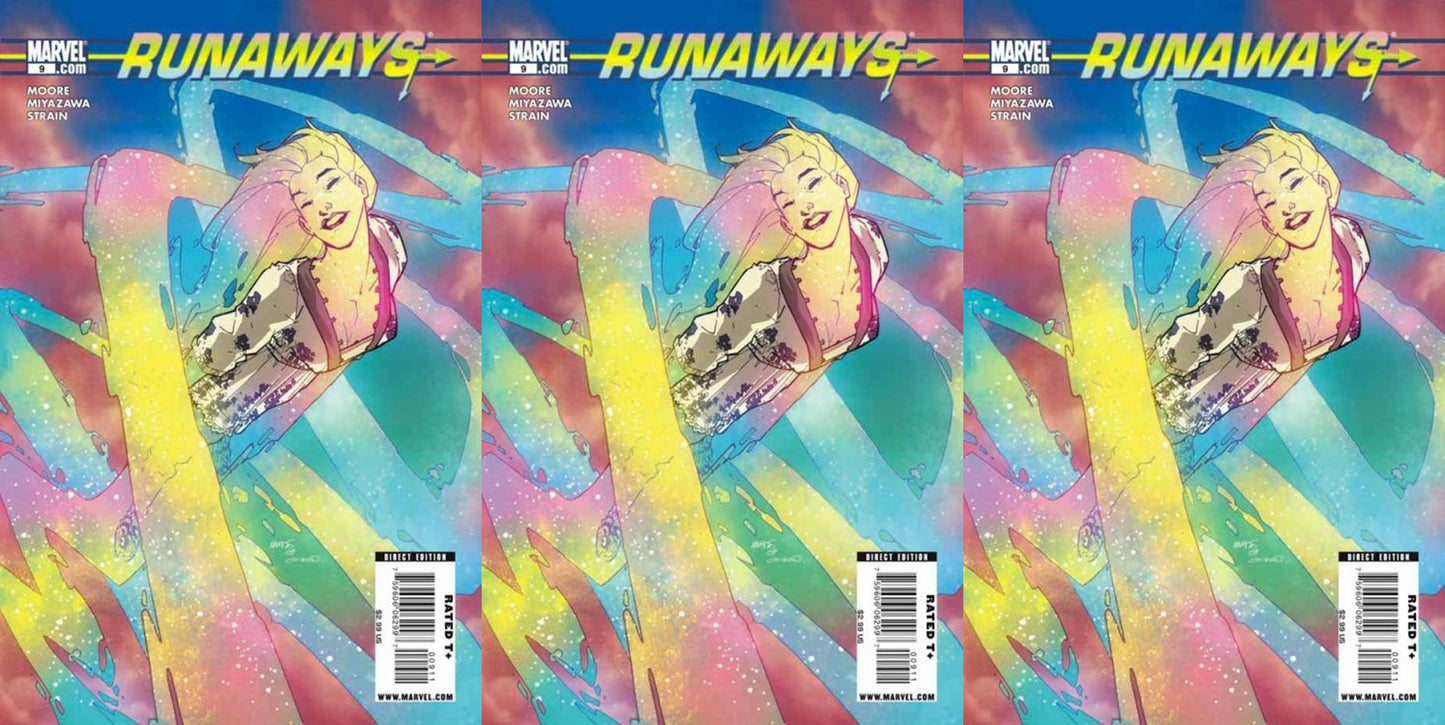 Runaways #9 Volume 3 (2008-2009) Marvel Comics - 3 Comics