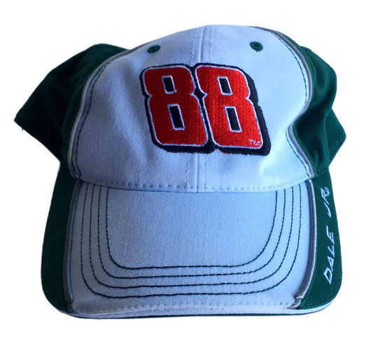 Dale Earnhardt Jr. #88 Amp Energy Green & White Adjustable Cap Chase Authentic