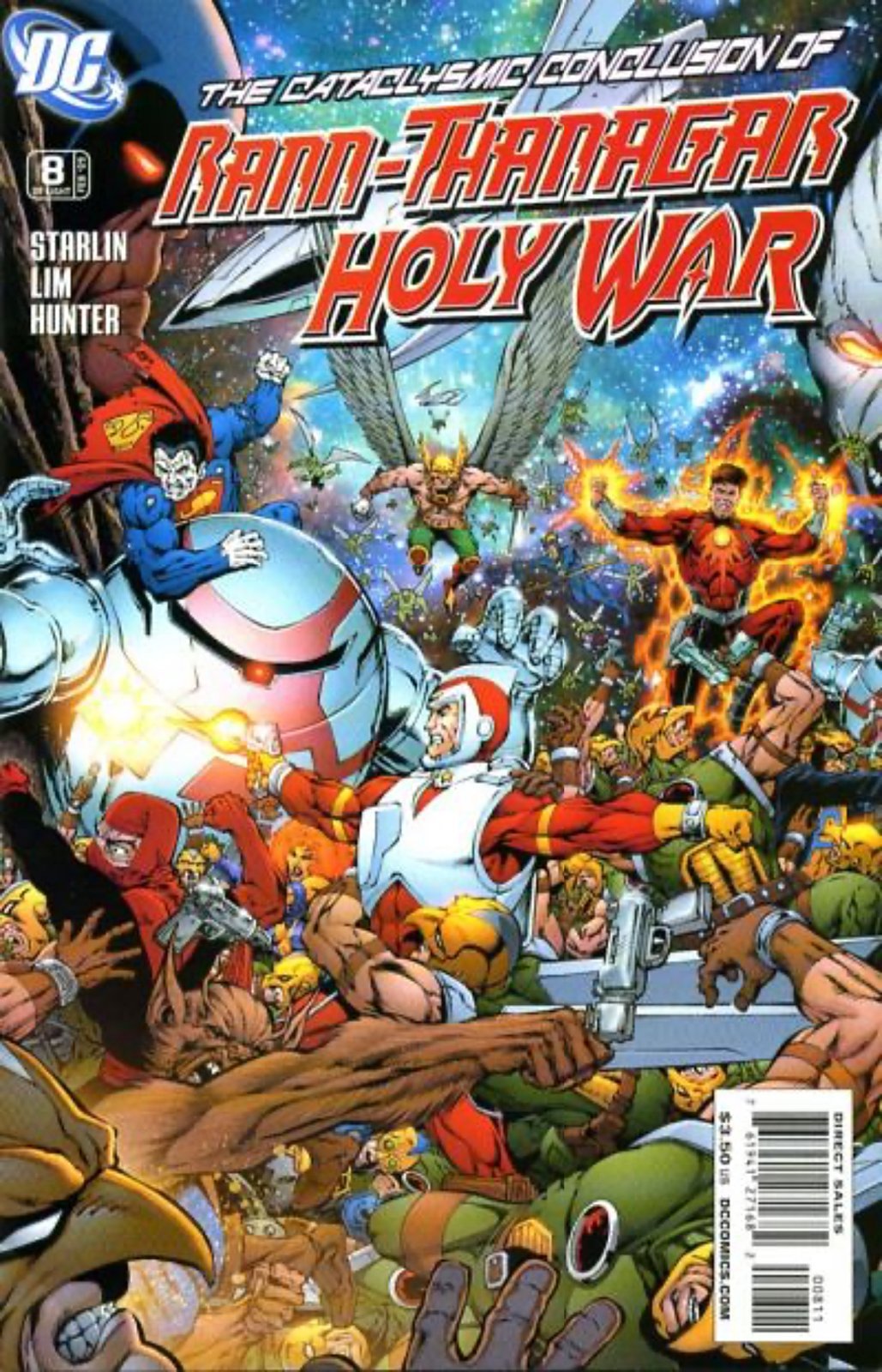 Rann / Thanagar Holy War #8 (2008-2009) DC Comics