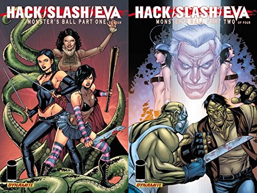 Hack/Slash / Eva: Monster's Ball #1-2 (2011) Dynamite Comics - 2 Comics