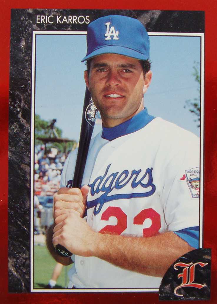1992 Legends #58 Eric Karros Los Angeles Dodgers