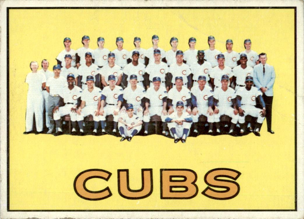 1967 Topps #354 Chicago Cubs GD
