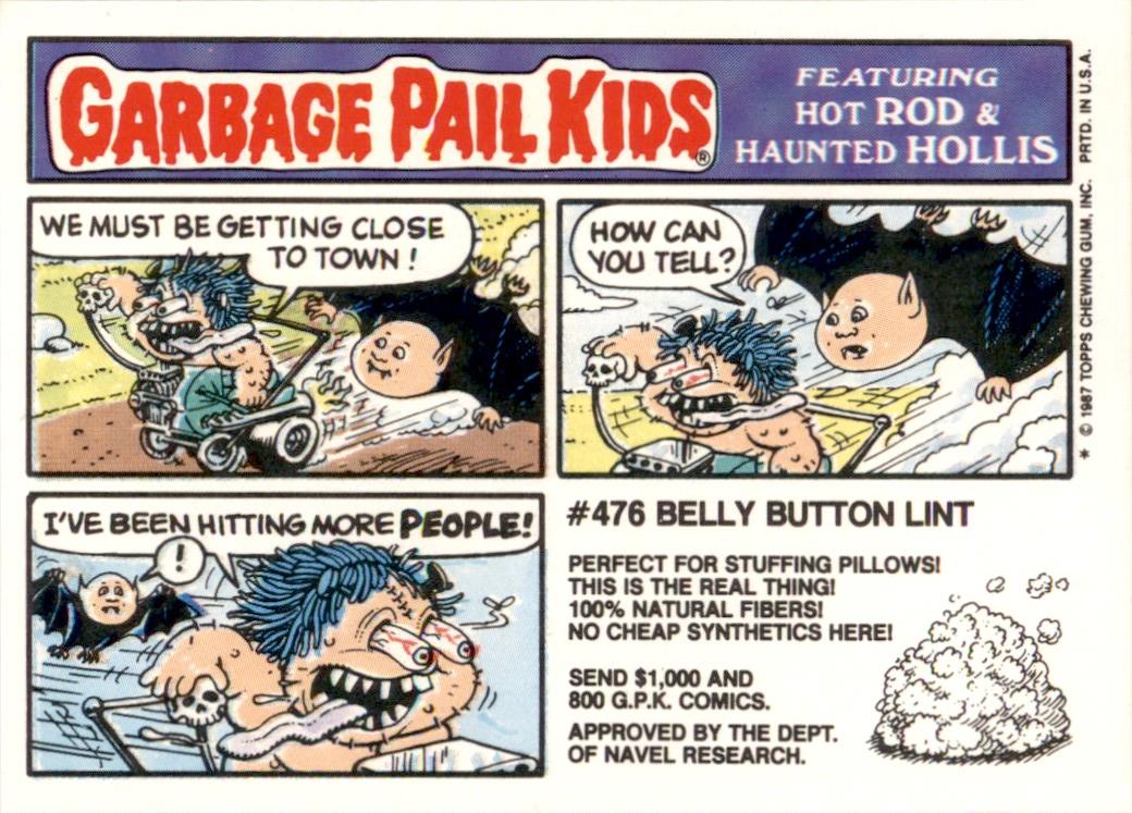 1987 Garbage Pail Kids Series 8 #311b Slimin' Simon NM