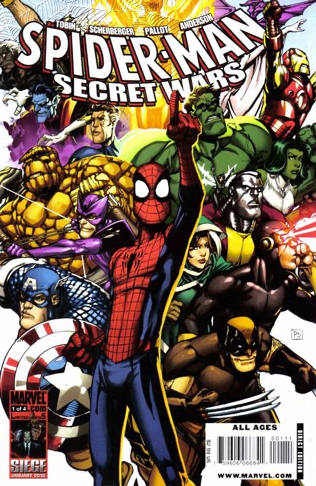 Spider-Man & the Secret Wars #1 (2010) Marvel Comics