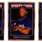(3) 1992 Sports Cards #9 Kirby Puckett Baseball Card Lot Minnesota Twins