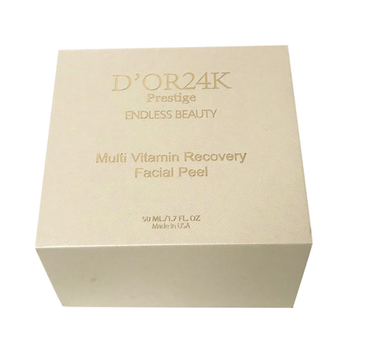 D'Or24K Prestige Endless Beauty Multi Vitamin Recovery Facial Peel 50 ML 1.7 Oz