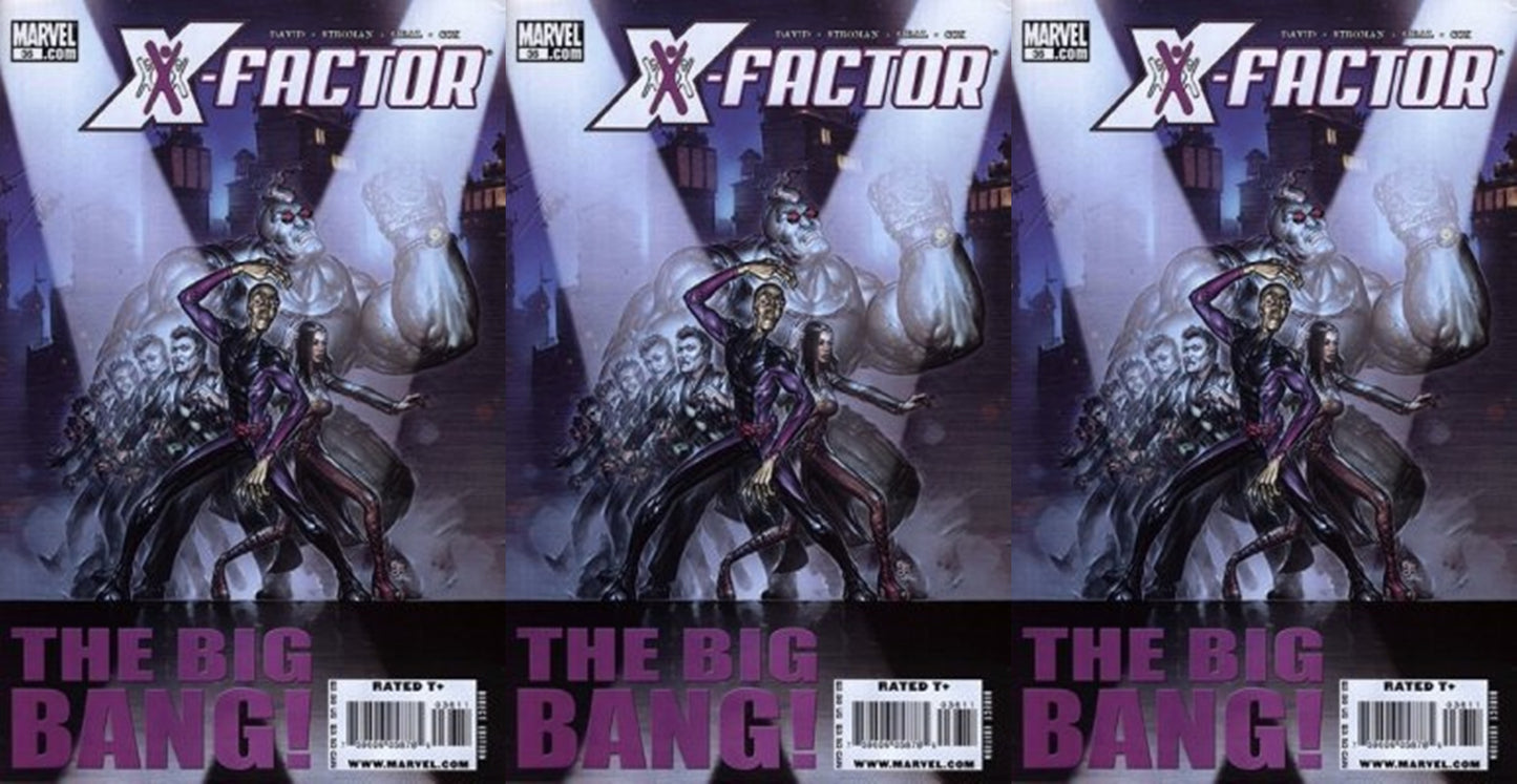 X-Factor #36 Volume 3 (2006-2010) Marvel Comics - 3 Comics