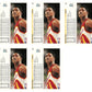 (5) 1992-93 Upper Deck McDonald's Basketball #P1 Dominique Wilkins Card Lot