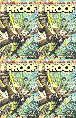 Proof #25 (2007-2010) Limited Series Image Comics - 4 Comics