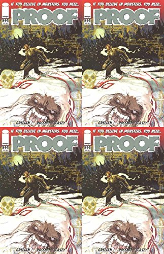 Proof #22 (2007-2010) Limited Series Image Comics - 4 Comics