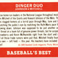 1989 Baseball Card Magazine '59 Topps Replicas #71 Dinger Duo