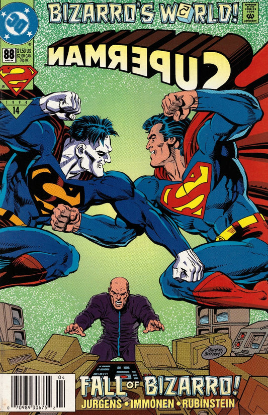 Superman #88 Newsstand Cover (1987-2006)