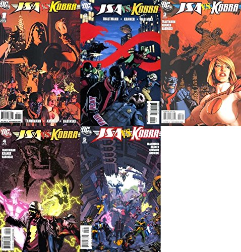 JSA vs Kobra: Engines Of Faith #1-5 (2009-2010) DC Comics - 5 Comics