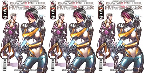 Cyberforce / Hunter-Killer #1 (2009-2010) Top Cow - 3 Comics