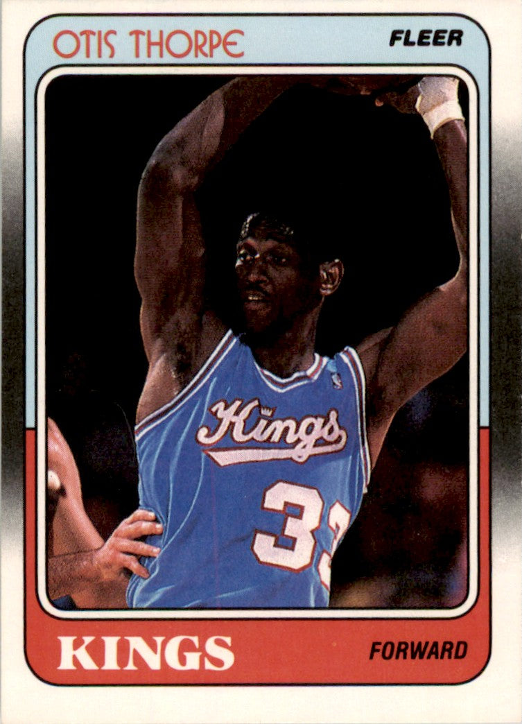 1988 Fleer #99 Otis Thorpe Sacramento Kings