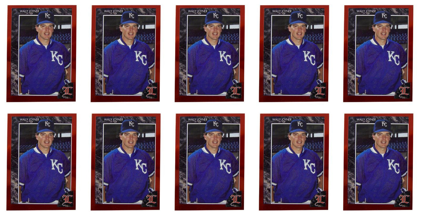 (10) 1992 Legends #42 Wally Joyner Baseball Card Lot Kansas City Royals