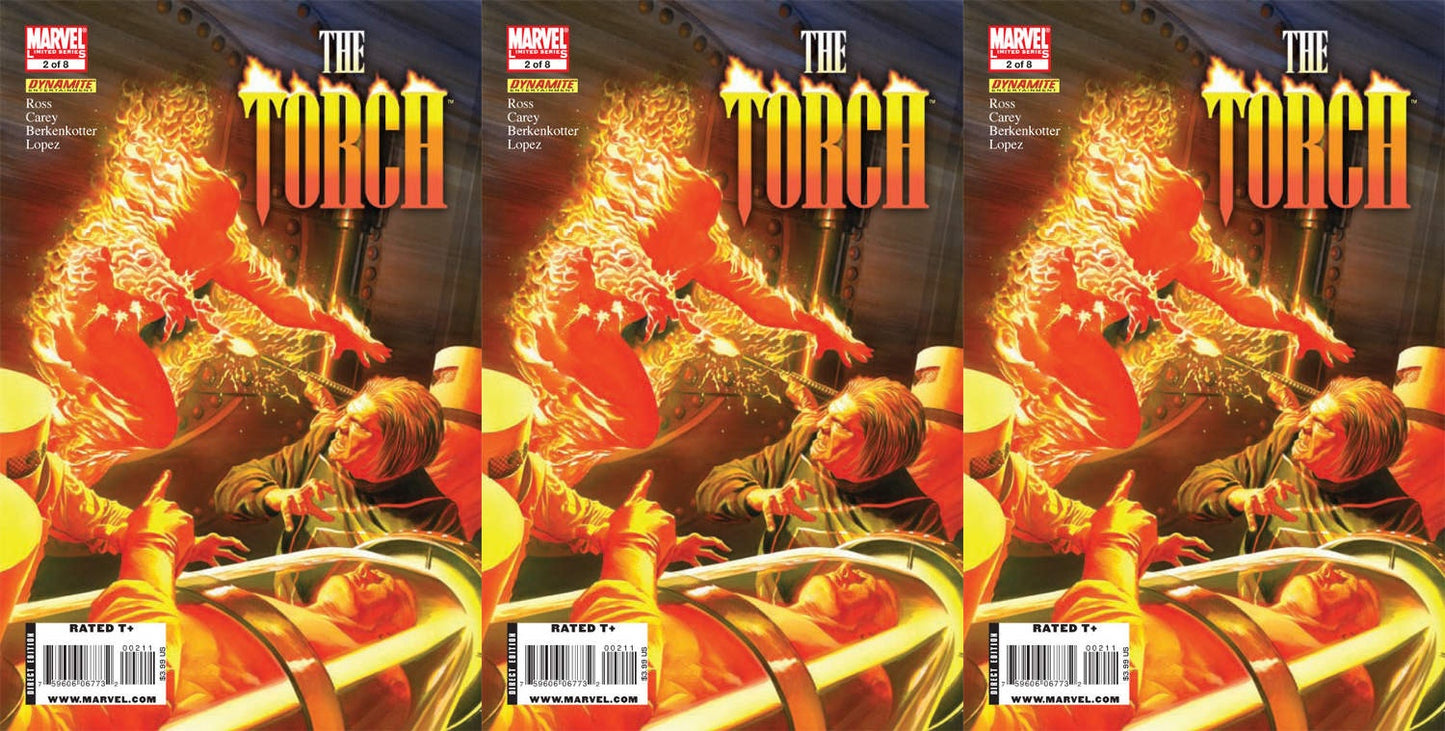 The Torch #2 (2009-2010) Marvel Comics - 3 Comics