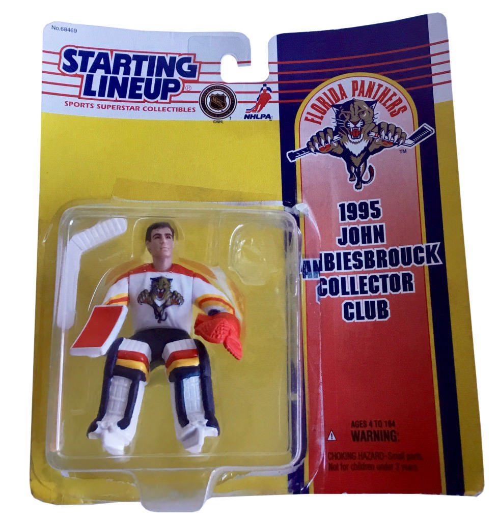 NHL Starting Lineup SLU John Vanbiesbrouck Collector Club Action Figure 1994