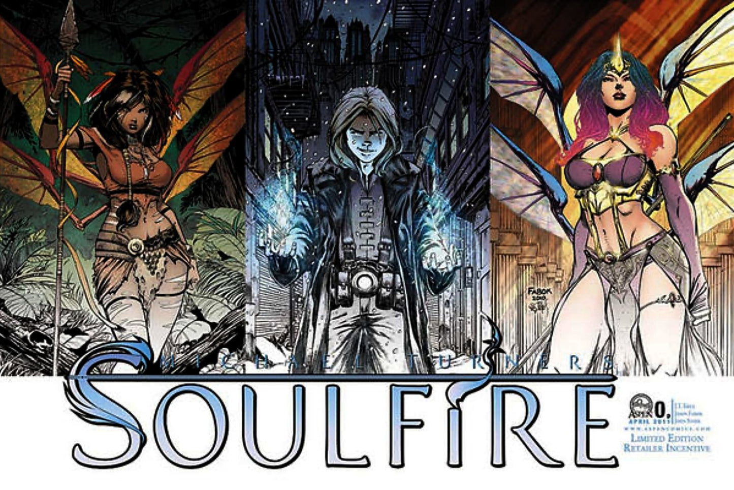Soulfire #0 Incentive Variant (2011-2012) Aspen Comics