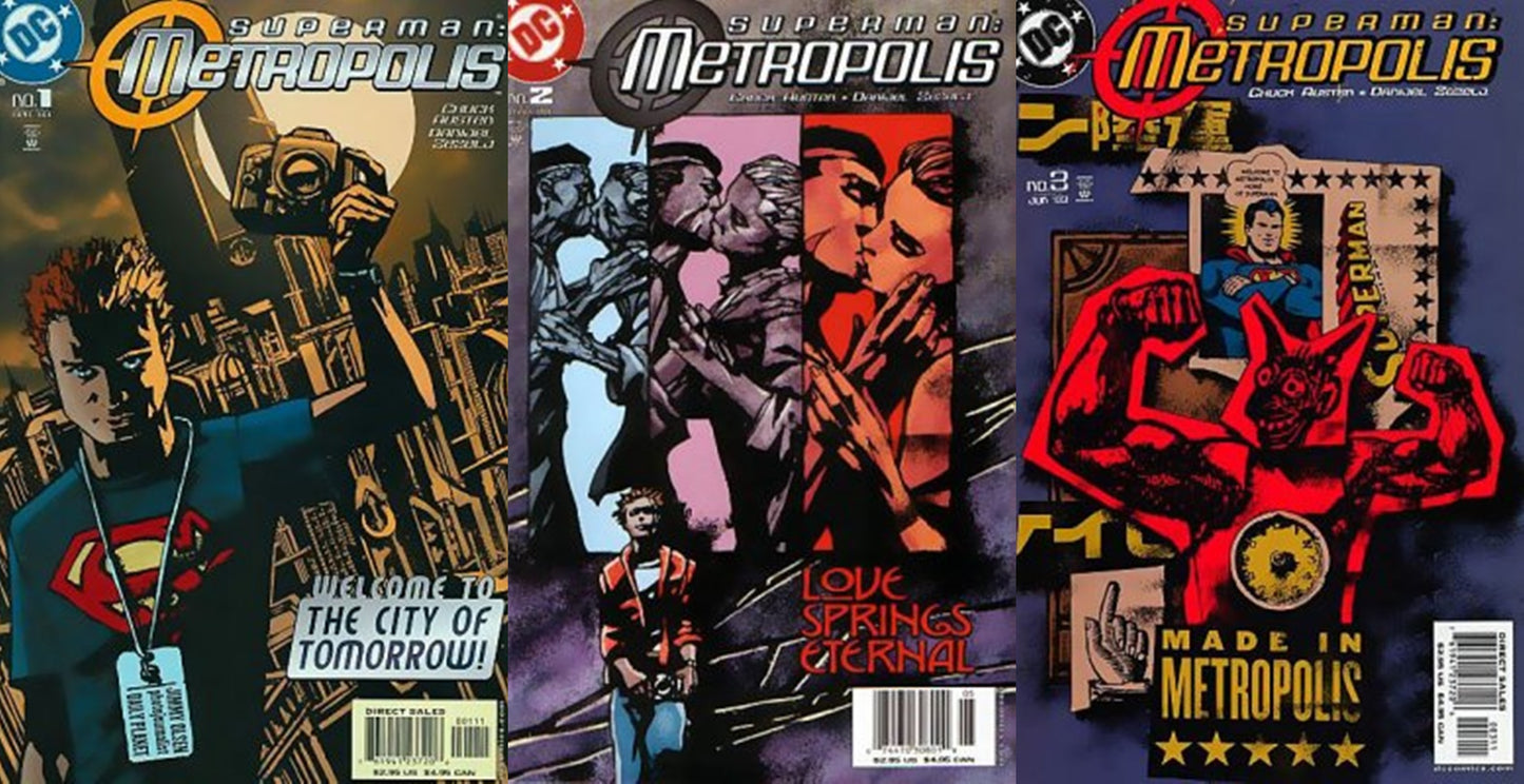 Superman: Metropolis #1-3 (2003-2004) DC Comics - 3 Comics