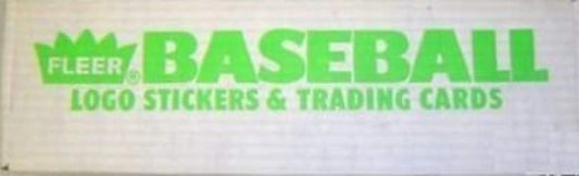 1988 Fleer Baseball Card Factory Sealed Set (Green Factory Box Version)