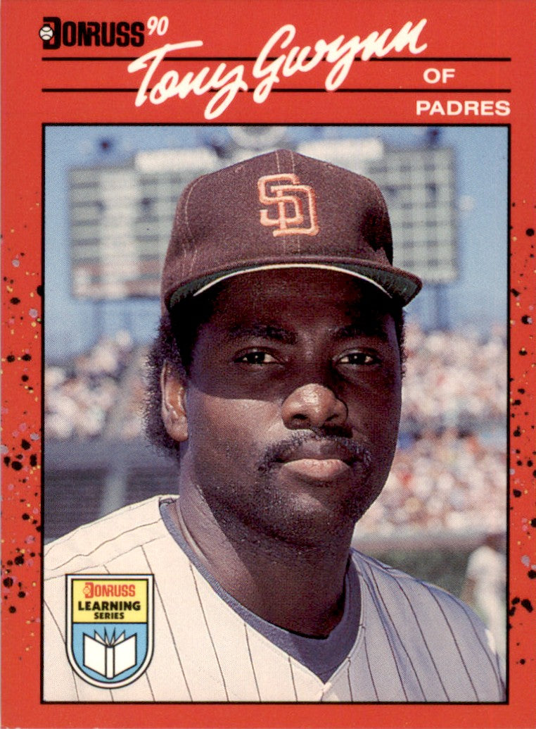 1990 Donruss Learning Series #48 Tony Gwynn San Diego Padres