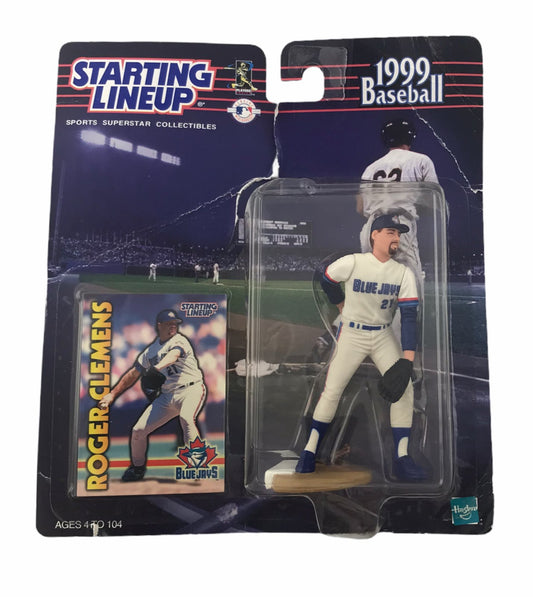 MLB Starting Lineup SLU Roger Clemens Action Figure 1999 Hasbro