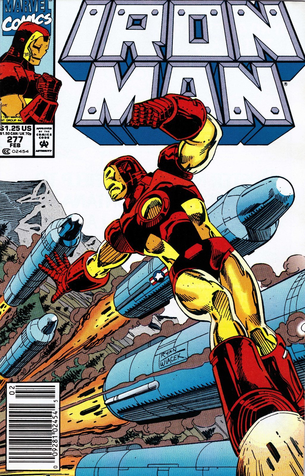 Iron Man #277 Newsstand (1968-1996) Marvel Comics